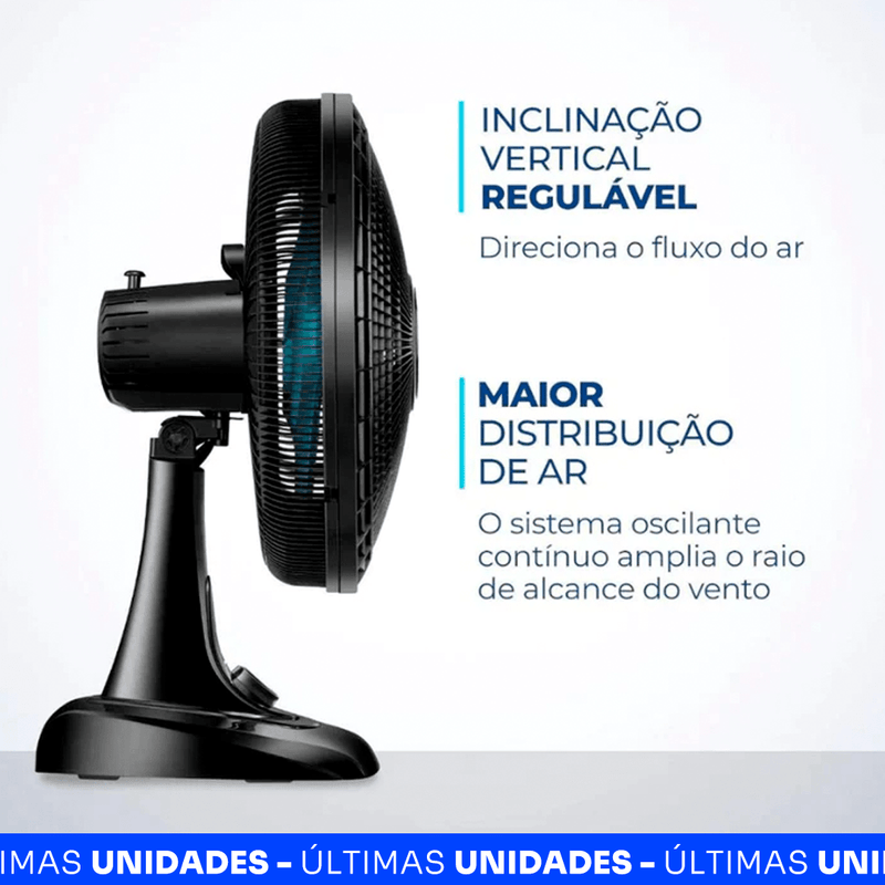 Ventilador Turbo Silencioso Моndіаl - Compre 1 Leve 2
